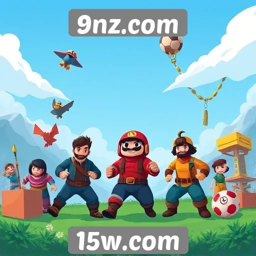 Comparação de jogos populares disponíveis no 9nz.com